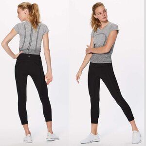 Lululemon - All The Right Places Crop II *23" Leggings W6AMYS | Black | Size 4